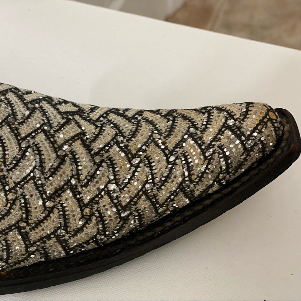 JAIMES BOOT, JAIMES Texas Style Cowboy Boots, leather and Gems. Very stylish - Picture 3 of 8